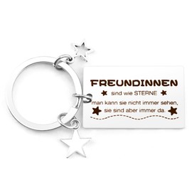 Gifts for Girlfriend Friends, Key Ring Best Friend Gifts, Gift for Girlfriend, Gift Best Friend, Christmas Gifts Girlfriend, Girlfriend Gift, Girlfriend Birthday Gift, Silvery