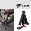 USTPO Universal Motorcycle Rear Wheel Lift Height Angle Adjustable Foldable