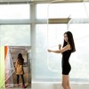 Odorless Balcony Window Wind Blocker Vinyl Curtain - Windproof Draft Protection Windproof Translucent Balcony (Large)