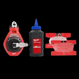 Milwaukee 48-22-3993 100' Aluminum Blue Chalk Reel Kit