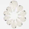FRANKTECH Golf Club Covers Pins, 10pcs or 25pcs PVC Plastic