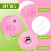 Sumind 2 Pieces Roller Skate Pom Poms with Bells for
