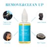 2 Bottles Tape in Remover for Hair Extensions Lace Glue