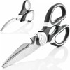 LEIAOLY Kitchen Scissors, Multi-Purpose Kitchen Shears, Heavy Duty Dishwasher Safe