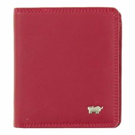 BRAUN BÜFFEL Women's Genuine Leather Golf 2.0 Wallet - Portrait Format - Wallet for Women - 6 Card Slots, red, Classic