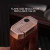 Torch Lighter Compact Jet Flame Lighters Refillable Butane Adjustable Lighter