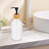 FOMIYES 2pcs Refillable Pump Bottles Liquid Dispensers for Lotion Shampoo