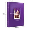 Vienrose Photo Album 4x6 300 Photos with Memo Area Leather