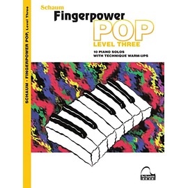 Fingerpower Pop - Level 3: 10 Piano Solos with Technique Warm-Ups
