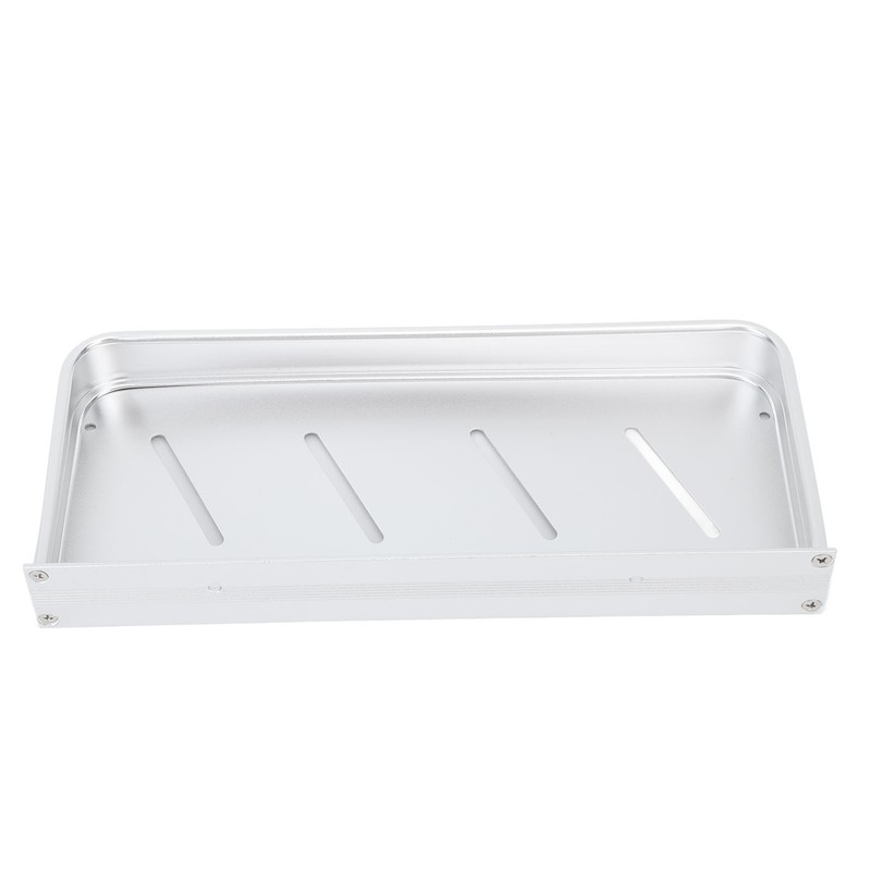 Bathroom Space Aluminum Shelf Bathroom Wall Mounted Drill Free Shelf