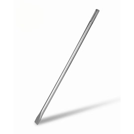 24" Extra Long SDS MAX Narrow Flat Chisel, Compatible with All SDS-Max Demolition Hammers, for Removing Ceramic Tile Ceiling Wall Concrete Brick Thinset Mortar Granite