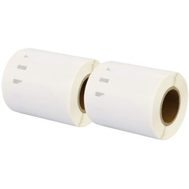 2 Compatible Rolls 14681 S0719250 57mm x 57mm Labels for LabelWriter 4XL 450 400 330 320 310 Twin Turbo Duo Seiko SLP 450 430 420 400 240 220 200 120 100 Pro Plus (160 Labels per Roll)