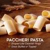 Morelli Organic Gluten-Free Pasta, Paccheri - Italian Gourmet, Organic, Large