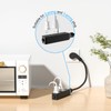 1 FT Flat Plug Extension Cord - HICITY 3 Outlet