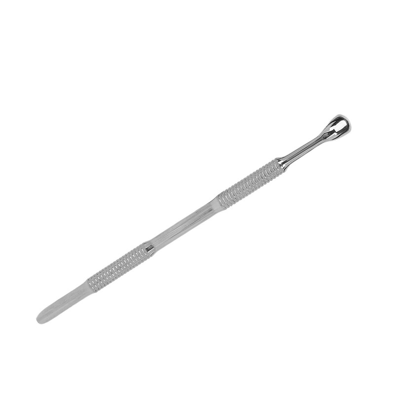 Cuticle Pusher Dual Sided Stainless Steel Slip Resistant Manicure Pedicure