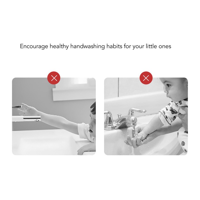 Faucet Handle Extender Set, Connects to Sink Handle and Faucet