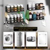 Magnetic Spice Rack for Refrigerator,Magnetic Shelf Fridge Organizer for Kitchen,