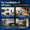 ATG Headlight restoration Kit - Universal Car headlight cleaner and