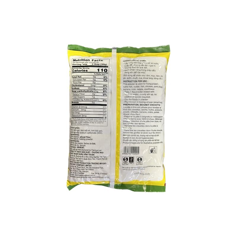 Vinh Thuan — Crispy Fried Powder Mix — Flour Coating