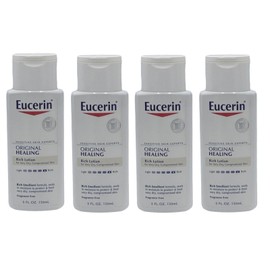 Eucerin 4 Pack Eucerin Original Healing Lotion Fragrance Free for Very Dry Skin 5 oz