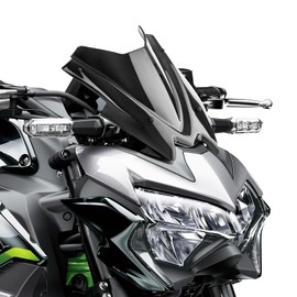 Motorcycle Windshield Deflector with Bracket Double Bubble Windscreen Fit for Z900 Z 900 2020 2021 2022 2023 2024 Wind Shield Screen Visor Flyscreen, Black