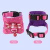 Wontee Small Pet Harness Vest and Leash Set with Bowknot
