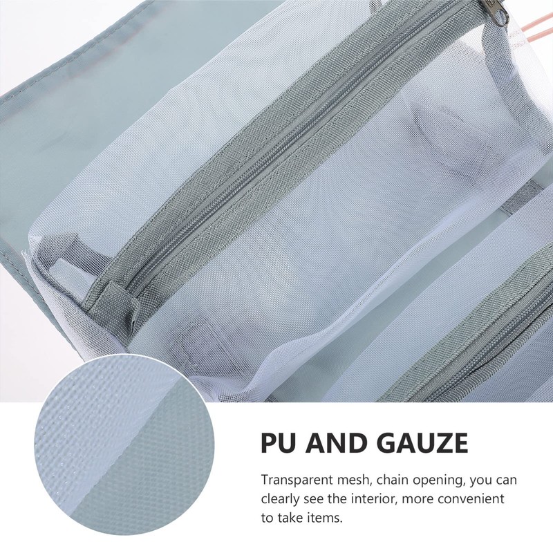 Healifty Bag Space Desktop Makeup Detachable Wash - Storage Bathroom