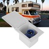 Akozon RV Socket, 16A RV Socket 220V-240V Waterproof Socket External