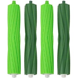 ANBOO ANBOO 2 Set Replacement Rubber Roller Brushes Compatible for iRobot Roomba e i and j Series i3 i3+ i6+ i7 i7+ i8+ Plus E5 E6 E7 j7 (7150) j7+ (7550) j8 j8+ j9+ Vacuum Cleaner Accessories