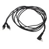 5PCS 3pin Hearing Aids Receiver Cable Heat Resistant Stable Sound