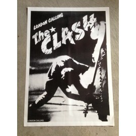 The Clash - London Calling Album poster 25.5"x35.25" - black & white, punk rock