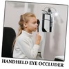 Gatuida 2pcs Lightweight Plastic Vision Testing Cover for Accurate Optometry