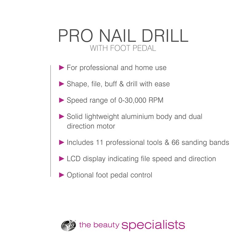 Rio Salon Electric Nail File / Drill
