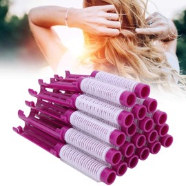 20pcs Hair Perm Rods, Fluffy Perming Rod, Hair Roller Curler, Household Salon Hairdressing Tool Kit(02)