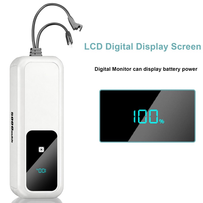 【5.0Ah High Capacity】Universal Rechargeable Battery Pack for Reclining Furniture with