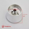 FLASHPOWER GM Chevy Steering Wheel Adapter 9 Bolt Billet Polished