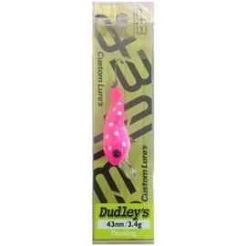 D-3 custom lures Minnow Dad Leases 1.7 inches (43 mm), 0.1 oz (3.4 g) Peach Ball #8 Lure