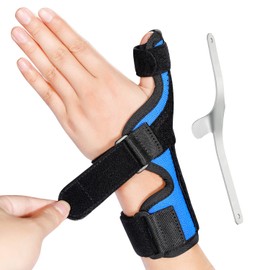 Thumb Brace, Thumb Brace, Thumb Splint for Thumb CC, Thumb Sprain, Trigger Finger, Arthritis, Tendonitis, Thumb and Wrist Fixed, for Left and Right Hand L/XL