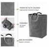 Foldable Laundry Basket Collapsible Laundry Hamper Bag Folding Dirty Clothes