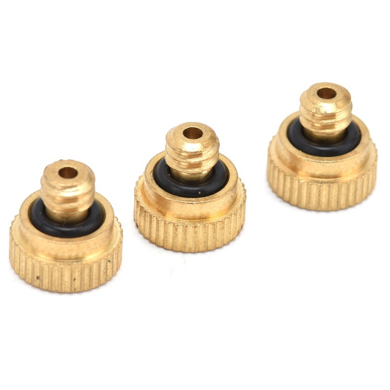 20Pcs Brass Atomizing Nozzle Gardening Misting Spraying Tool Set 0.3mm