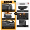 DocSafe Fireproof File Organizer with Lock, Hard-Shell Case Fireproof Document