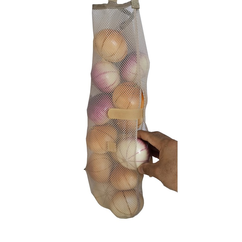 Hanging Mesh Storage 5Pack Potato & Onion Bags - Large