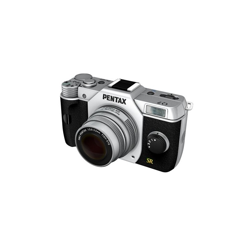 Pentax 22087 MILC Wide fish-eye lens Silver camera lense