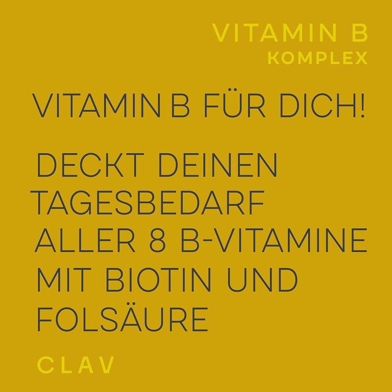 Set of 3 Vitamin B Complex High Dose Vegan All