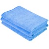 Cosey - 3er Pack, Haushalts- und Putztuch, 40x40cm blau