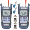 Duogalia 2-Pack Fiber Optical Power Meter with 10Km Light Source