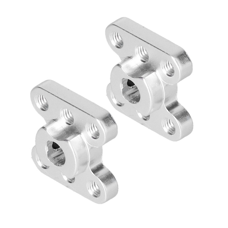 2Pcs Flange Shaft Coupling Aluminium Alloy 6mm D Hole Light