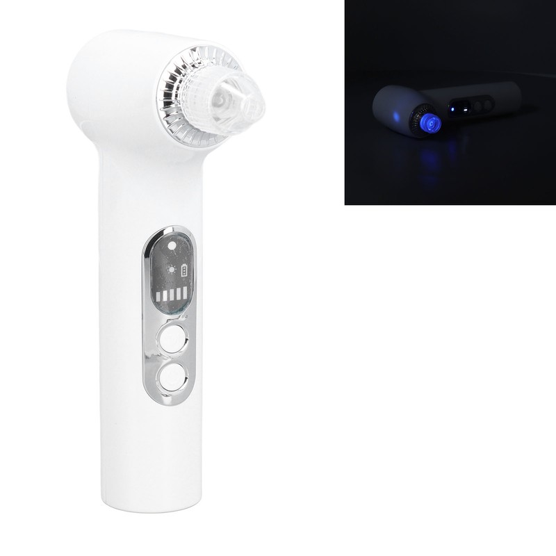 Electric Blackhead Removal Machine Blue Lighting Deep Cleansing Pores Vacuum