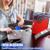 Douaowoc 12 Pcs RFID Blocking Credit Cards Holder Mini Slim