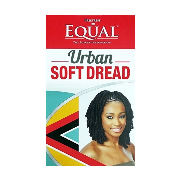 FreeTress Equal Synthetic Hair Braids Urban Soft Dread (1B)